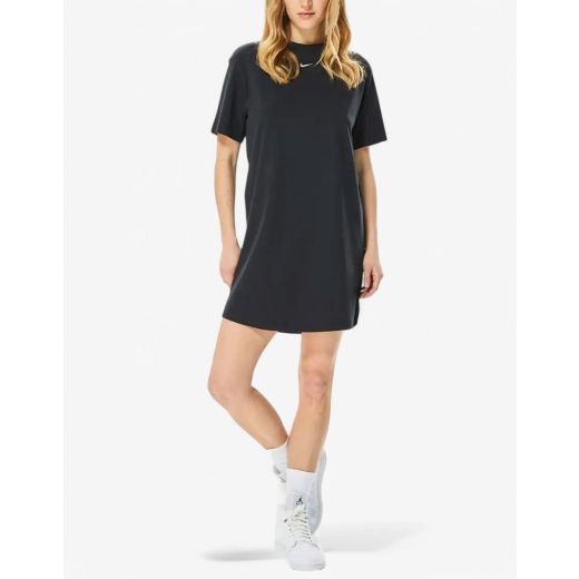 NIKE Sportswear Chill Knit Oversized Tee Dress Black