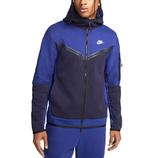 NIKE Sportswear Tech Fleece Full Zip Hoodie Blue
