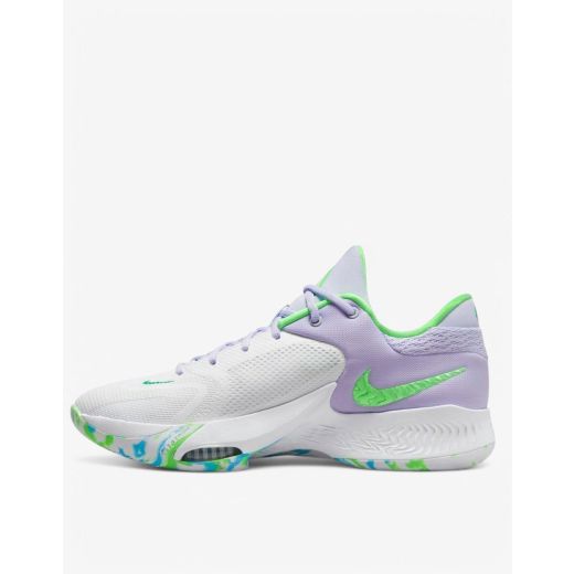 NIKE Zoom Freak 4 Shoes White/Purple