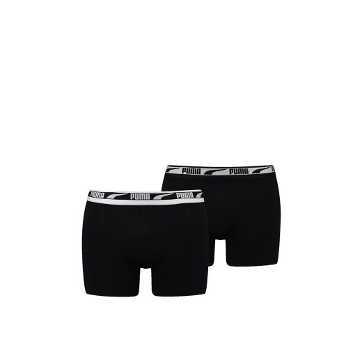 PUMA 2-Packs Multilogo Boxer Black