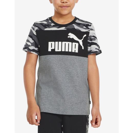 PUMA Essentials  Camo Tee Gray/Black