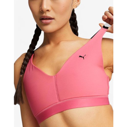 PUMA Low Impact Elite Strappy Training Bra Pink