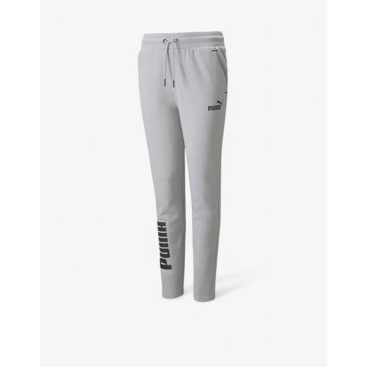 PUMA Power Fleece Sweatpants Gray Jr