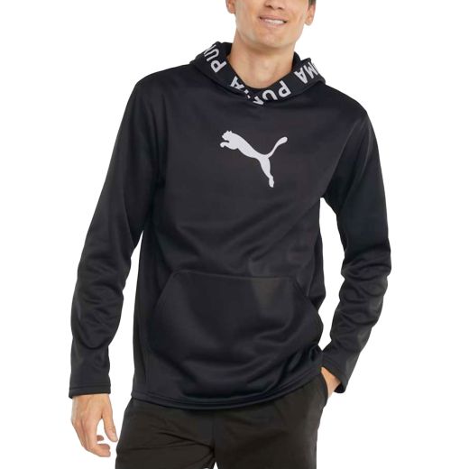 PUMA Power Fleece Training Hoodie Black