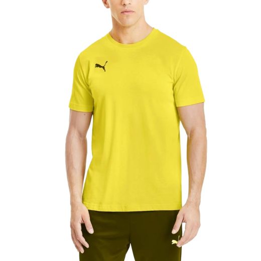 PUMA TeamGoal 23 Casuals Tee Cyber Yellow