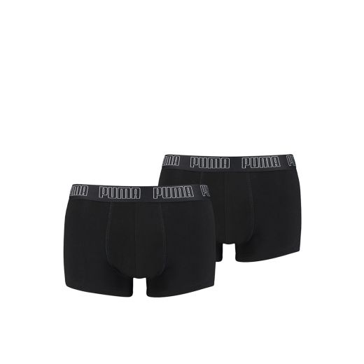 PUMA 2-Packs Basic Logo Boxers Black