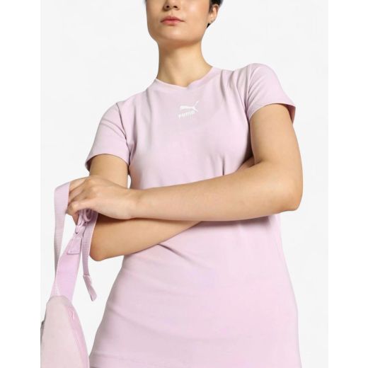 PUMA Classics Slim Tee Light Purple