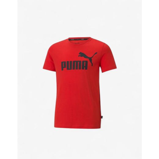 PUMA Essentials Logo Tee Red
