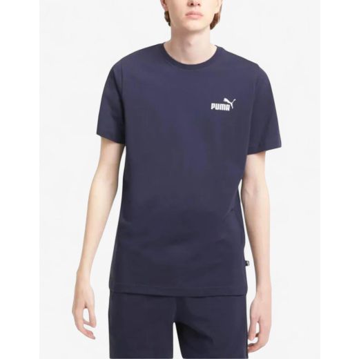 PUMA Essentials Small Logo Tee Blue