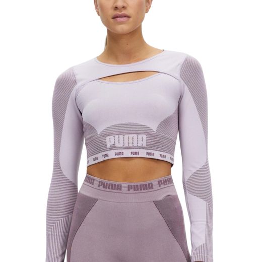 PUMA Formknit Seamless Training Tee Purple