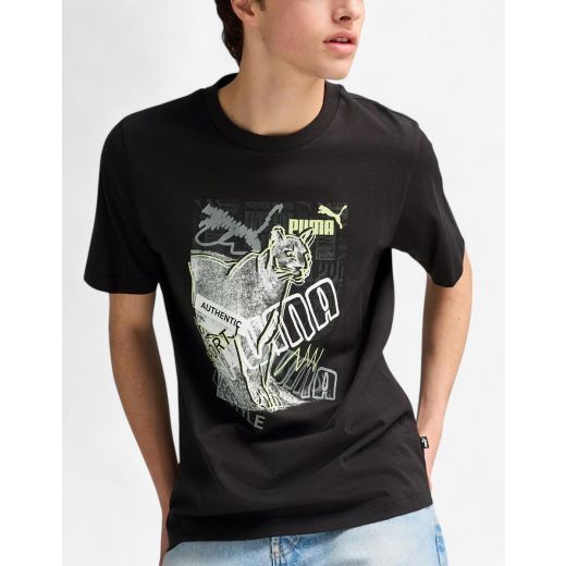 PUMA Graphics Photoprint Tee Black