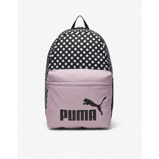 PUMA Phase All Over Printed Backpack Black/Pink
