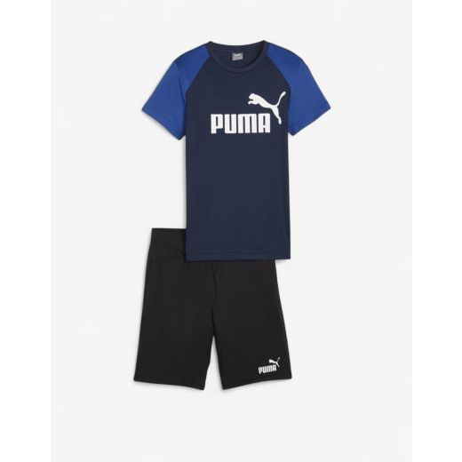 PUMA Short Polyester Set Navy