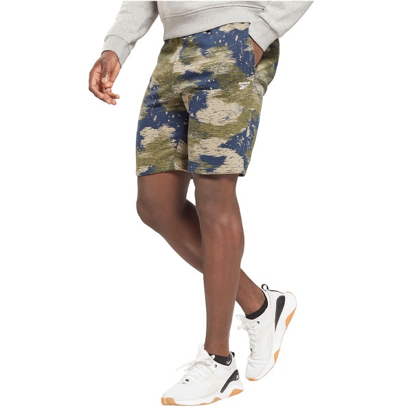 REEBOK Identity Modern Camo Fleece Shorts Green – Reebok > Мъже > Къси панталони