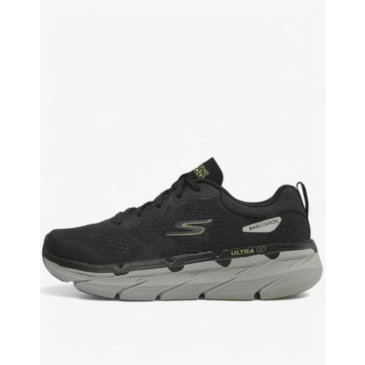 SKECHERS Max Cushioning Premier Perspective Shoes Black/Lime