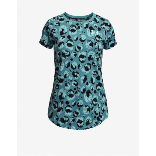 UNDER ARMOUR Live Fierce Instinct Prnt Tee Blue