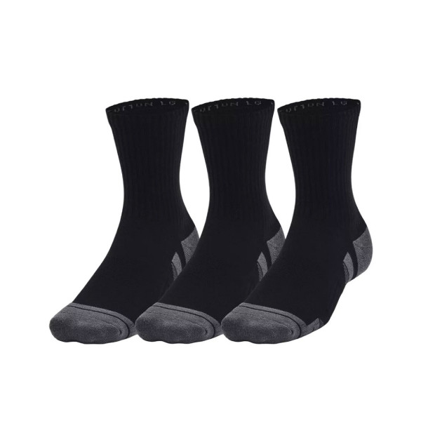 UNDER ARMOUR 3-Packs Performance Cotton Mid Socks Black – Under Armour > Аксесоари > Чорапи