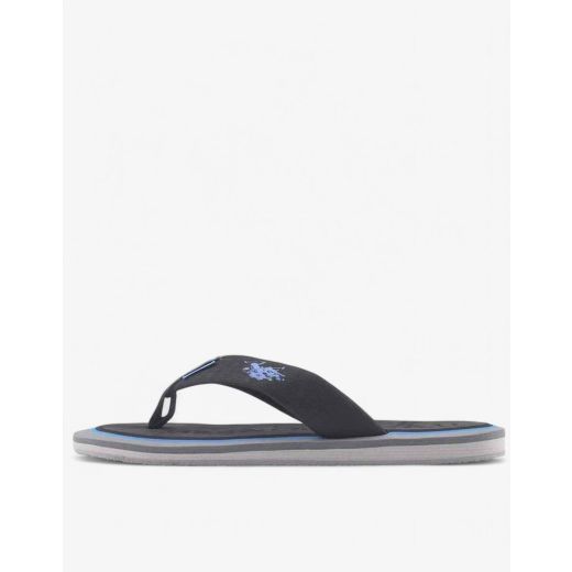 US POLO Assn Vitus 4Fx Slippers Black