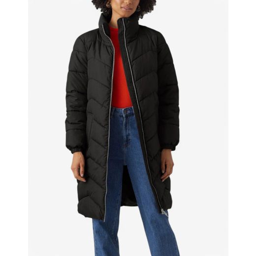 VERO MODA Liga Coat Black