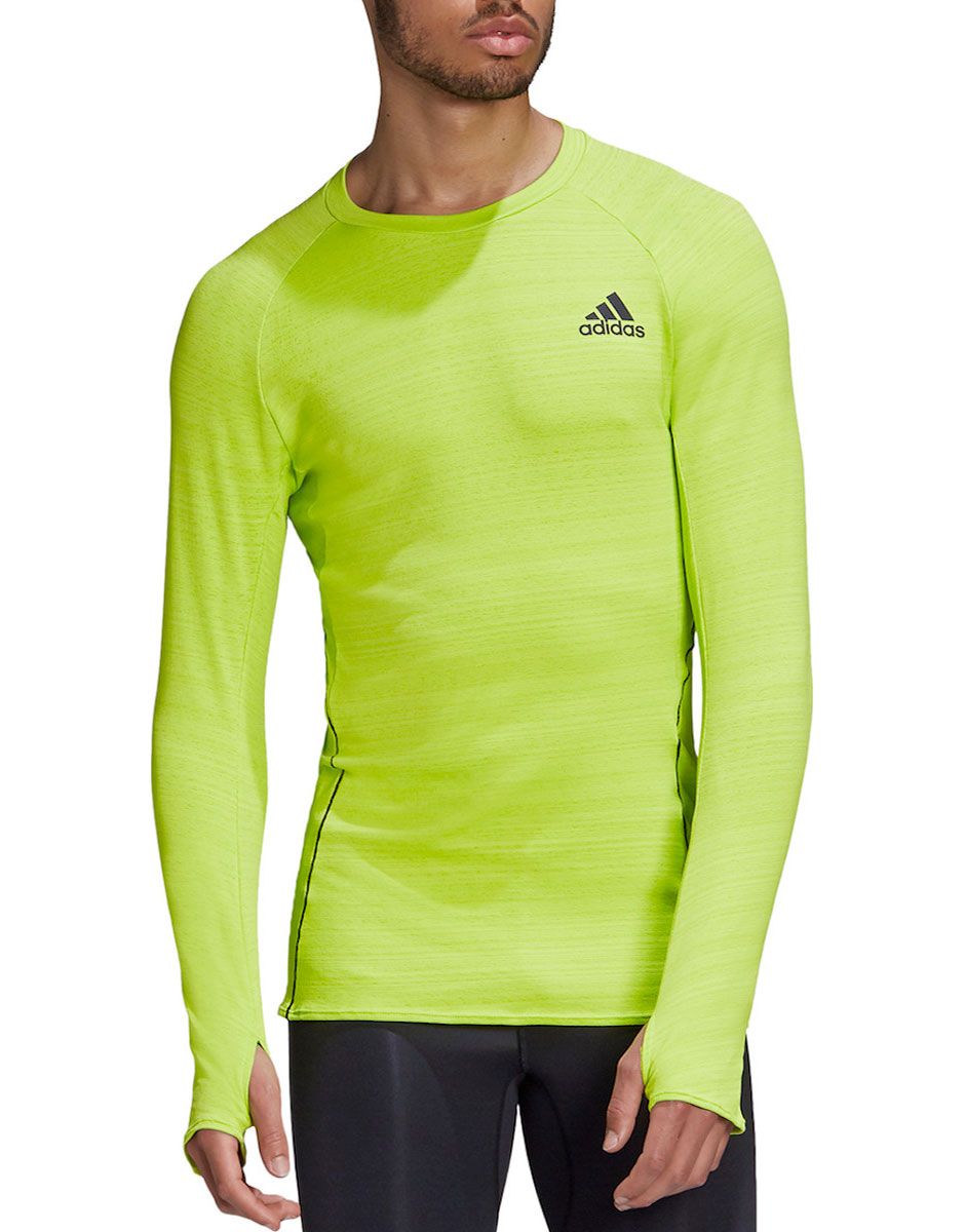 Adidas long sleeve green top clearance