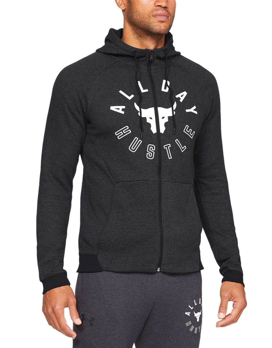 dwayne johnson under armour hoodie