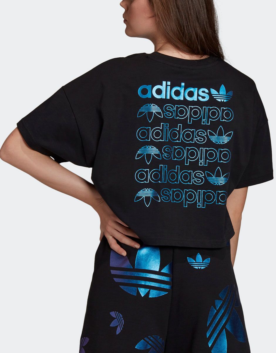 Adidas large logo tee Outlet
