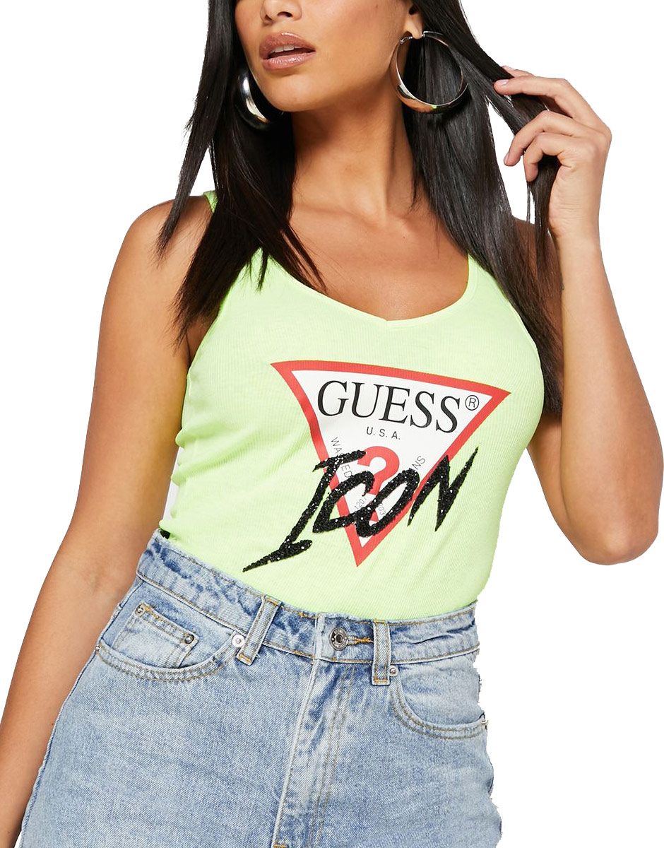 guess logo tank