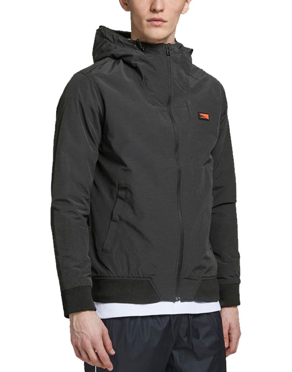 hooded light jacket
