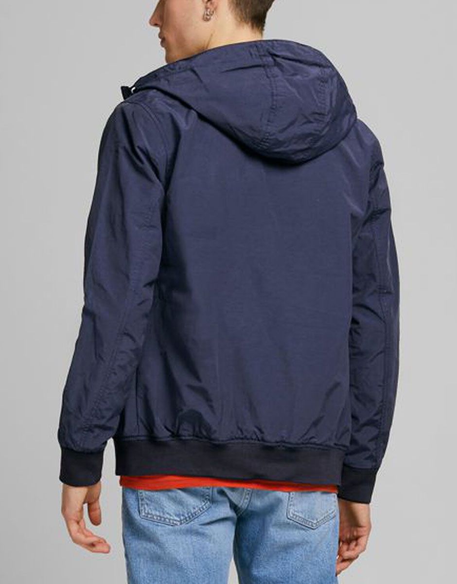 hooded light jacket