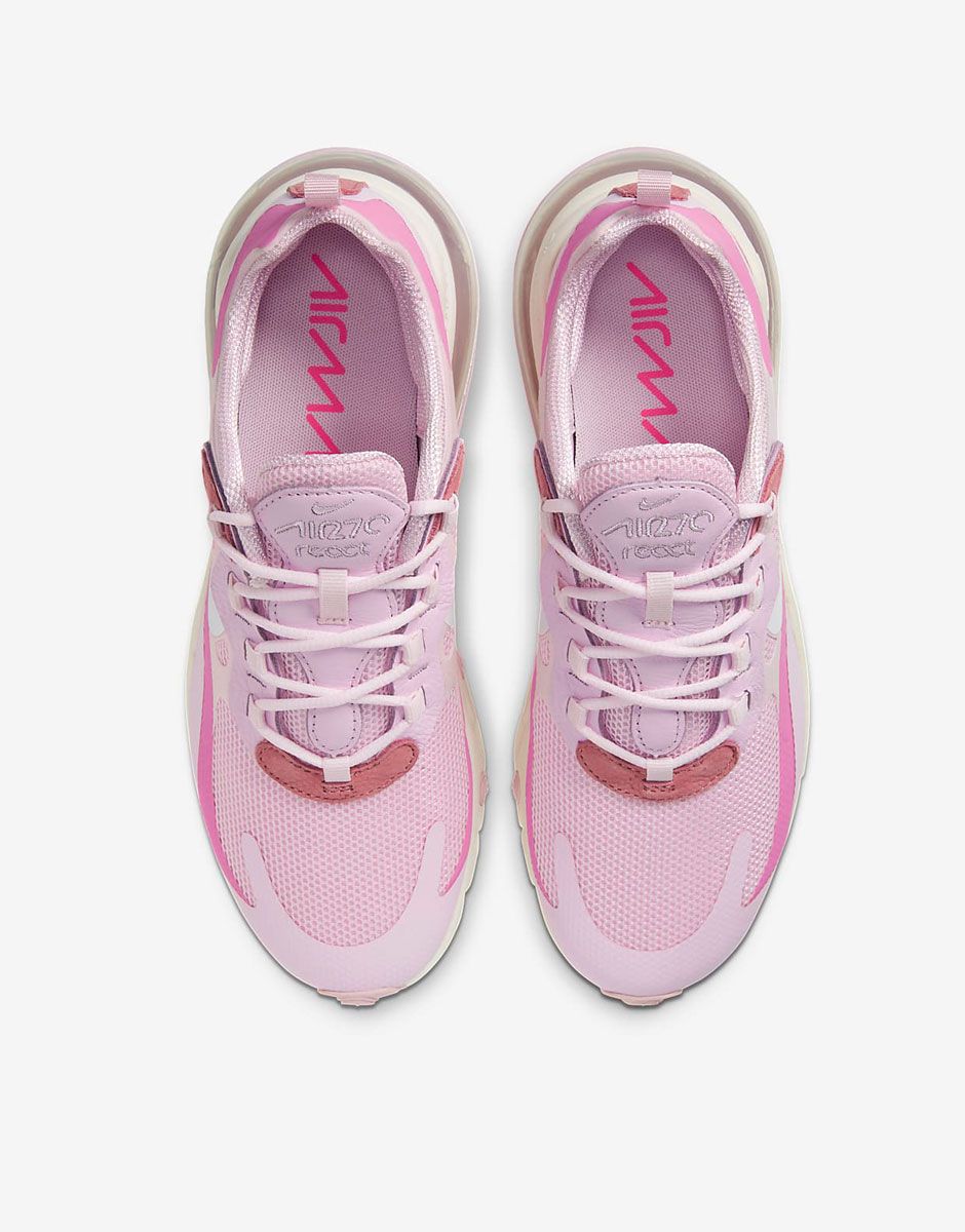 270 react pink and white