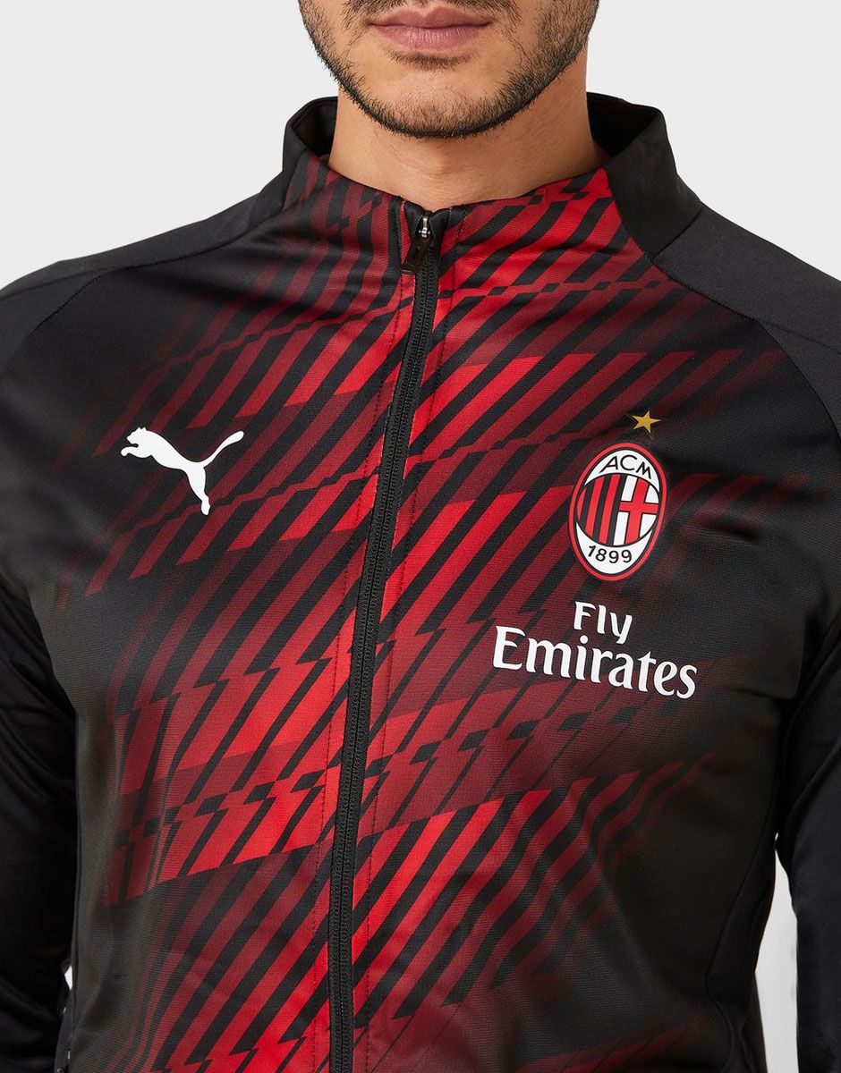PUMA Ac Milan Stadium Jacket Black - Горнища/Суитчъри ...