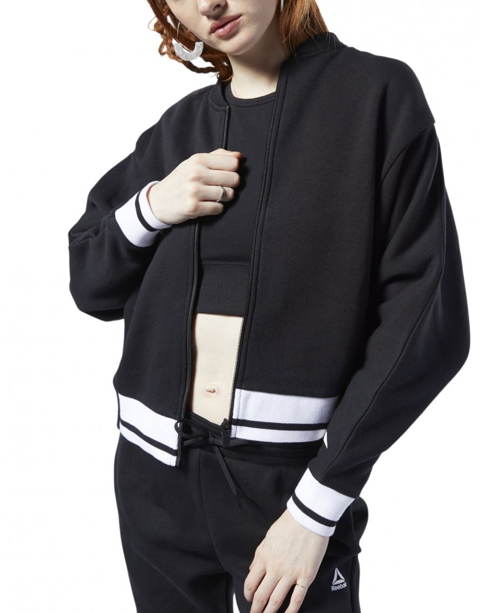 track jacket black