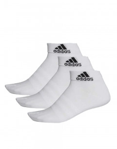 ADIDAS Ankle Socks 3 Pairs White