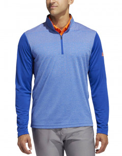 ADIDAS Golf Lightweight Layering 1/4-Zip Blouse Blue 