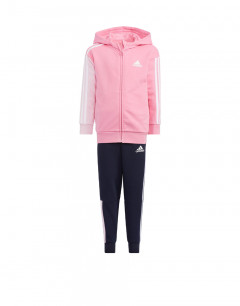 ADIDAS Sportswear 3-Stripes French Terry Tracksuit Pink/Black