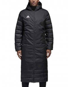 ADIDAS Winter Long Down Coat Top Jersey Jacket Black