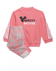 ADIDAS x Disney Mickey Mouse Crew Set Pink