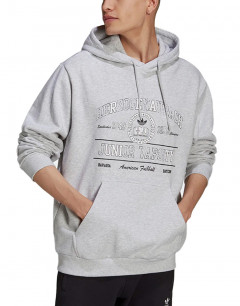 ADIDAS 2000 Luxe College Hoodie Grey