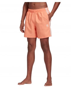 ADIDAS 3 Stripes Swim Shorts Orange