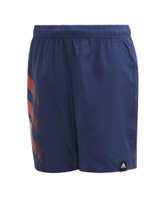 ADIDAS Bold 3-Stripes Swim Shorts Blue
