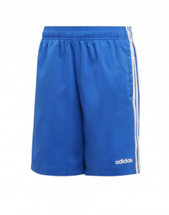 ADIDAS Essentials 3-Stripes Woven Shorts Blue