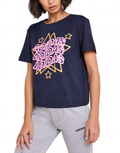 ADIDAS Must Have Star T-Shirt Navy
