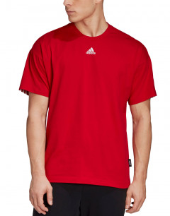 ADIDAS Must Haves 3-Stripes T-Shirt Red