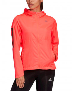 ADIDAS Own the Run Hooded Wind Jacket Pink