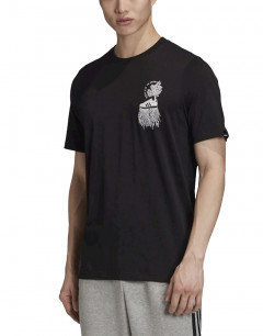 ADIDAS Rooted In Sport Tee Black