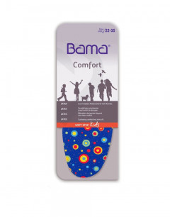 BAMA Soft Step Kids Insoles Multicolor