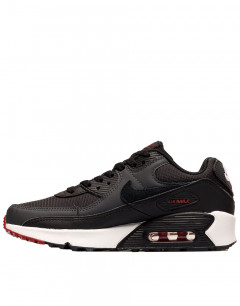 NIKE Air Max 90 Leather Shoes Black