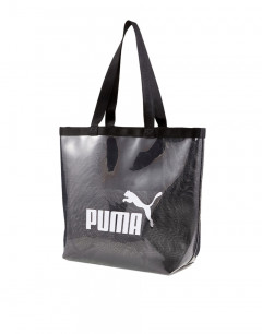 PUMA Transparent Shopper Bag Black