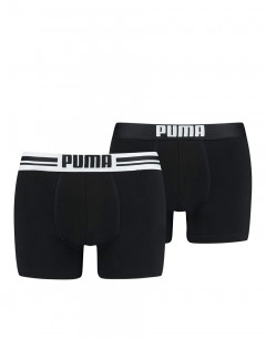 PUMA 2-pack Placed Logo Boxer Black