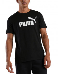 PUMA Essentials Logo Tee Black